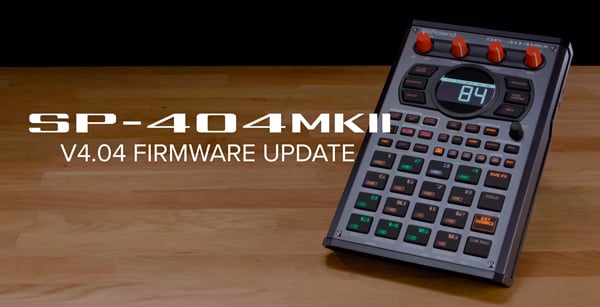 Roland SP-404MKII V4.04 Firmware Update