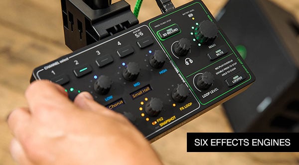 Mackie Showbox six effects engines